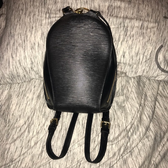 Louis Vuitton Handbags - Louis Vuitton Black Epi Mabillon backpack